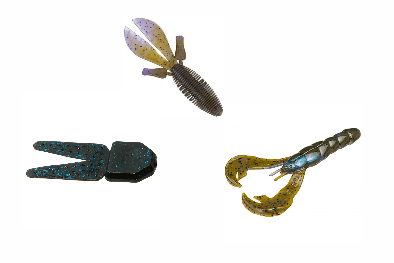 Football Jig Fire Craw 1/2oz 2-pack with custom trailers